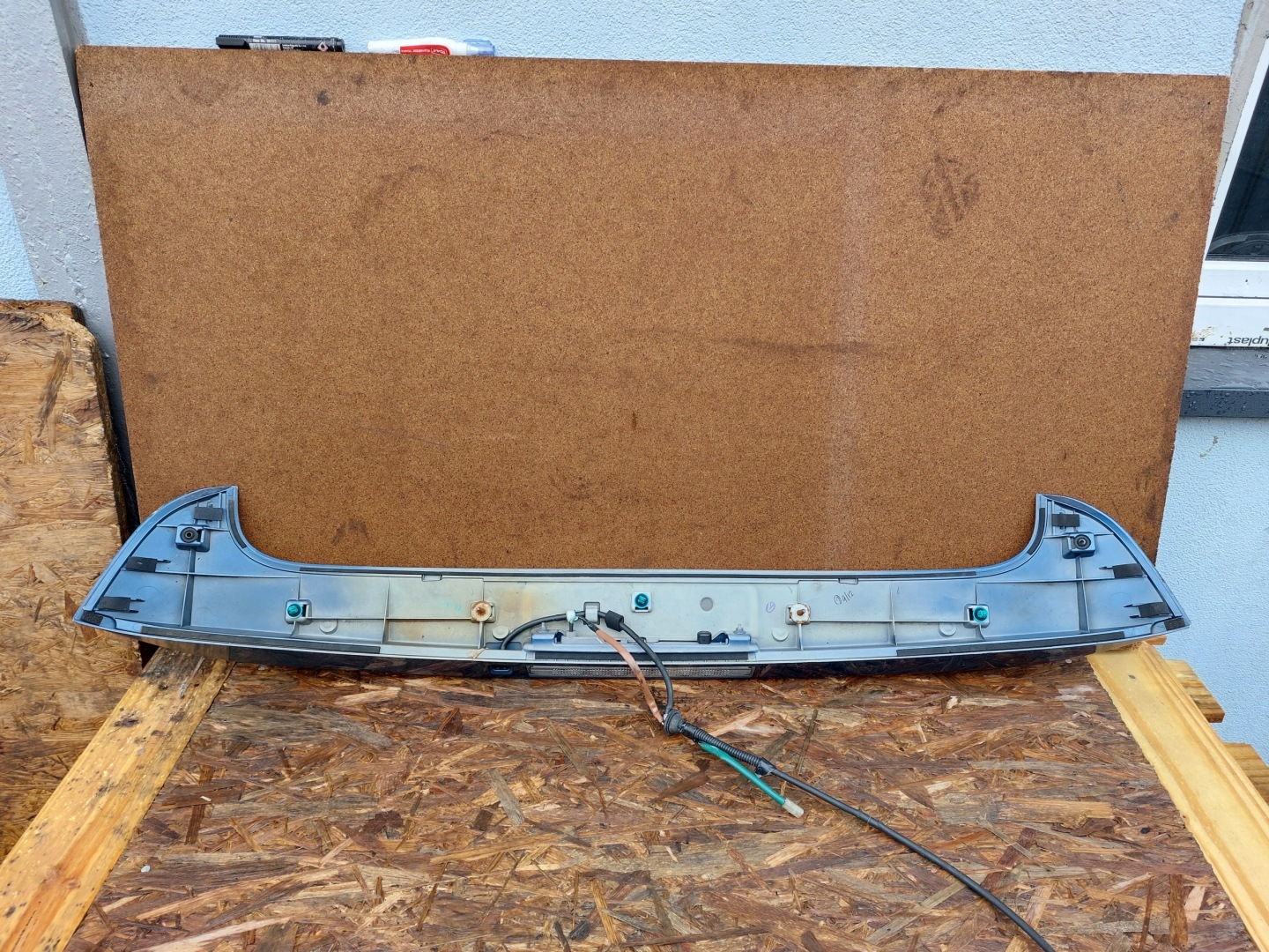 Spoiler lotka bonnet Subaru Impreza Gh 07