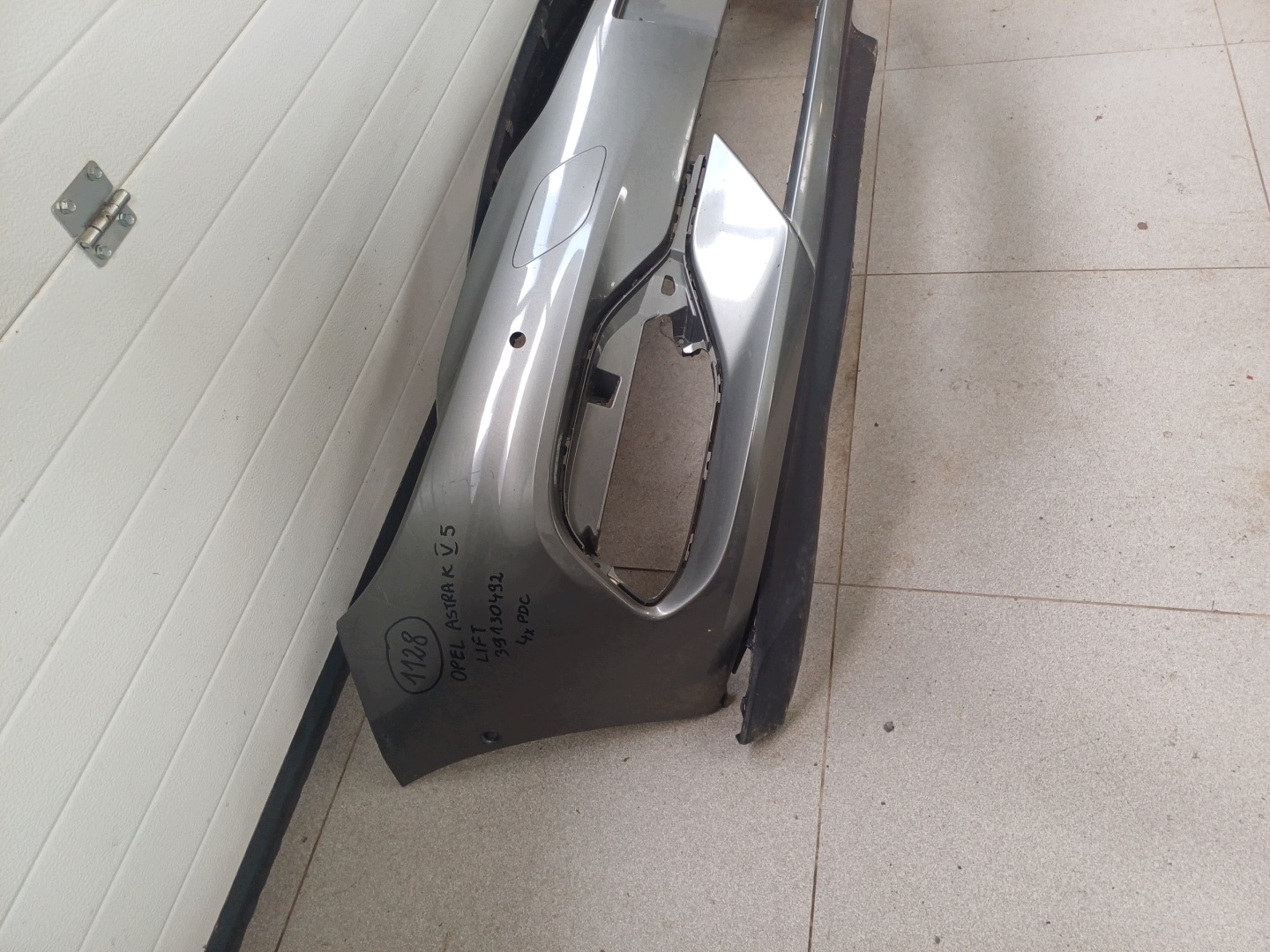 bumper front front OPEL ASTRA K V5 LIFT 4 X PDC 39130492