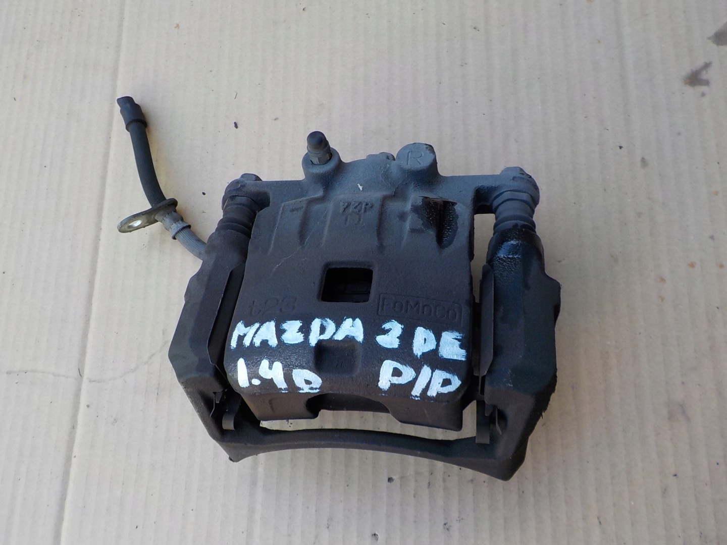 caliper brake right front mazda 2 II DE 1,4 CITD 2008r