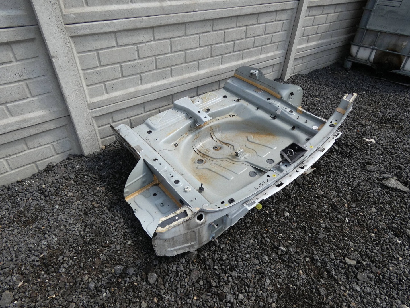 VOLVO XC90 II sump quarter rear panel rear part