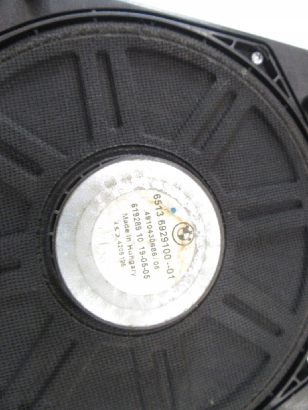 speaker centralny left Hi-fi subwoofer BMW 5 e60 e61 sedan KOMBI