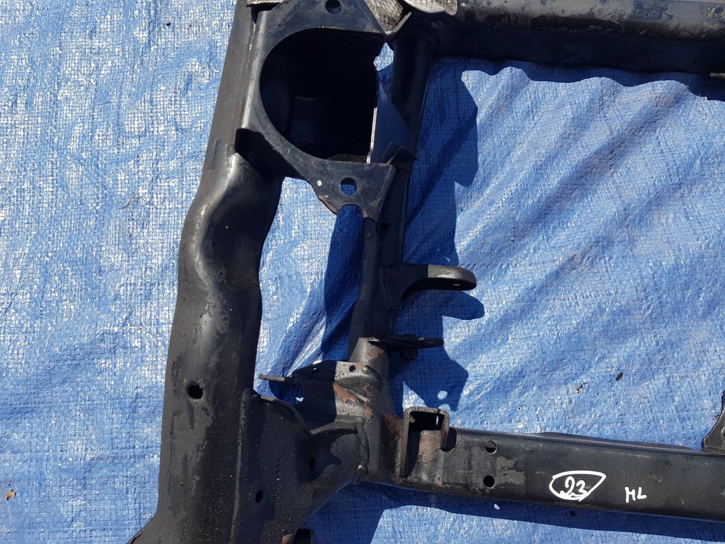 axle beam subframe axle beam of the engine front front MERCEDES ML W164 GL X164