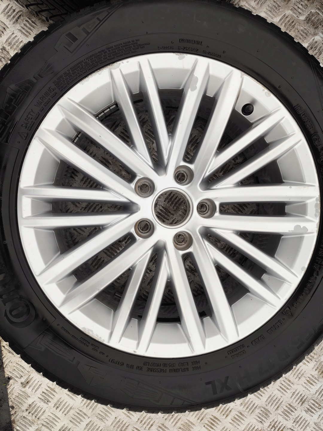 VW PASSAT B8 wheels ALU discs 235/55/17