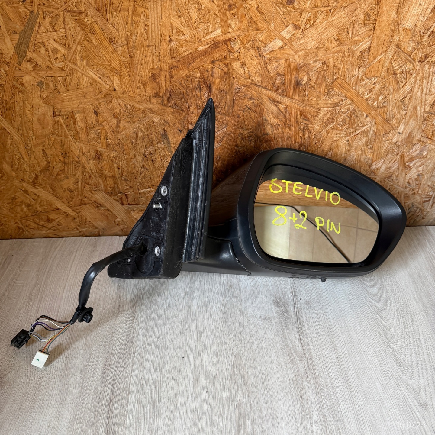 mirror right ALFA ROMEO STELVIO 2018 ROK 10 PIN (8+2)
