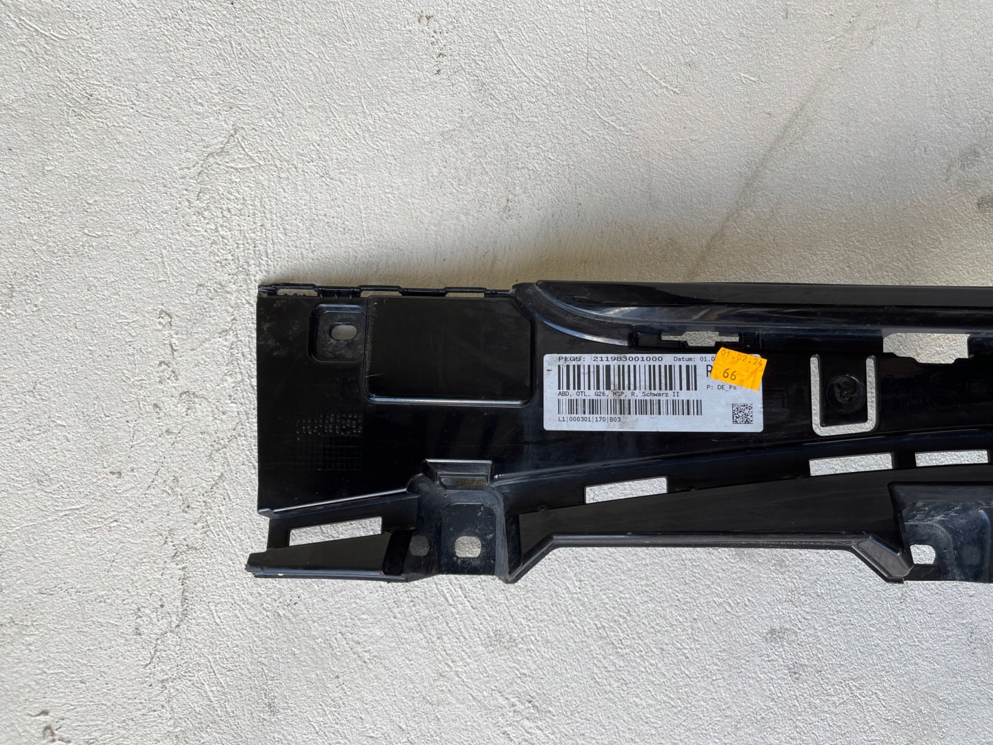 LPA297 BMW i4 G26 m-packet moulding threshold right 8078580