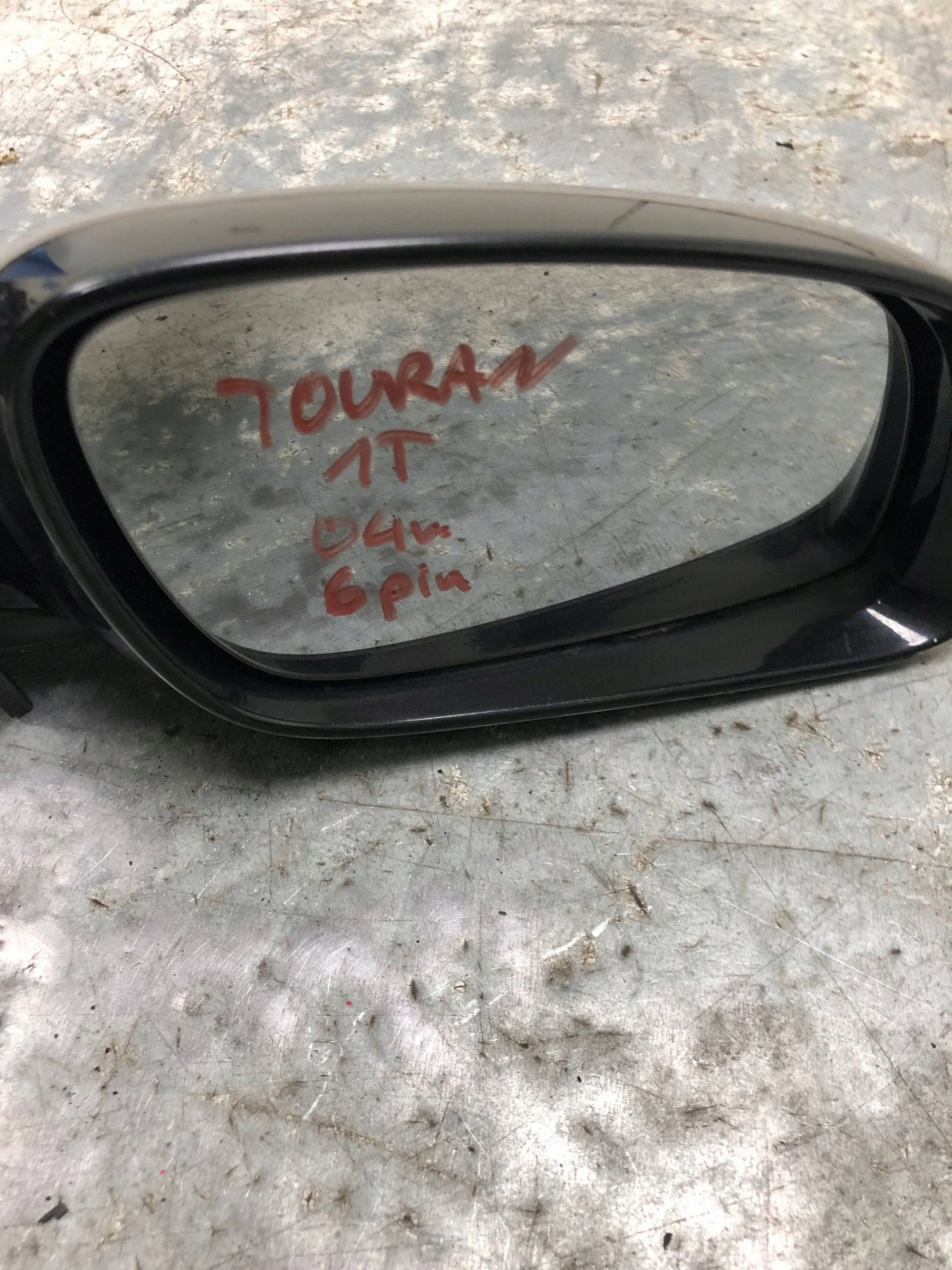 mirror right 6 PIN VW TOURAN and