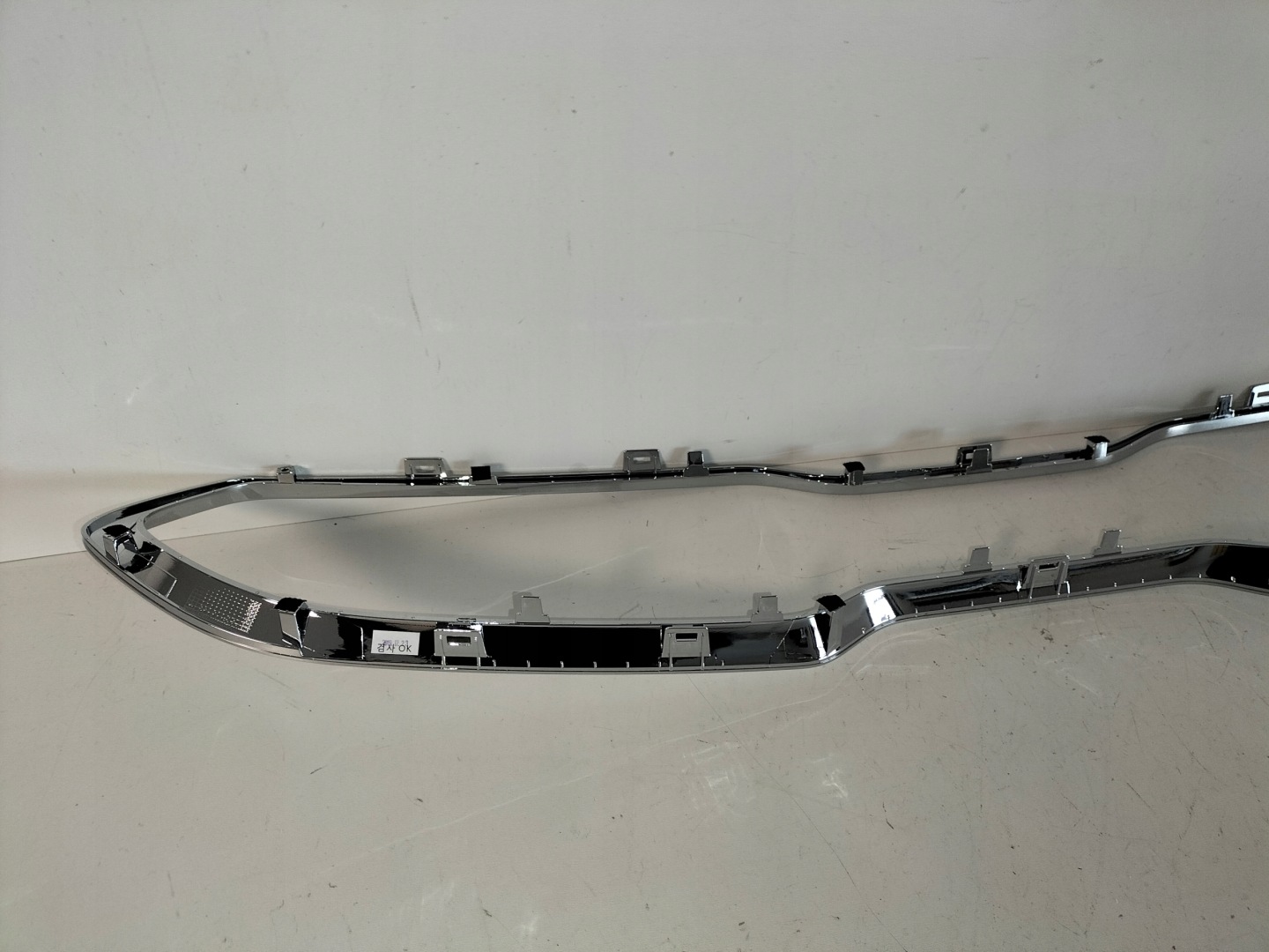 front PREKLADgrill frame chrom KIA CEED 3 III 18