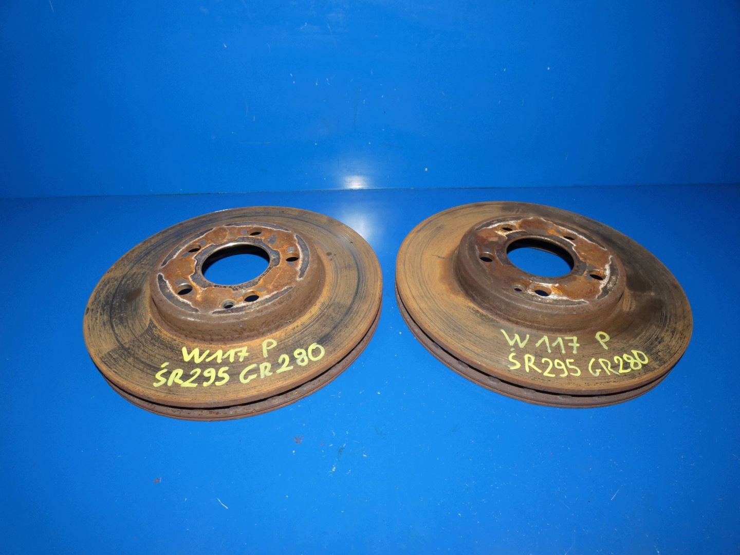 MERCEDES CLA W117 A W176 B W246 discs brake front KOMPLET disc