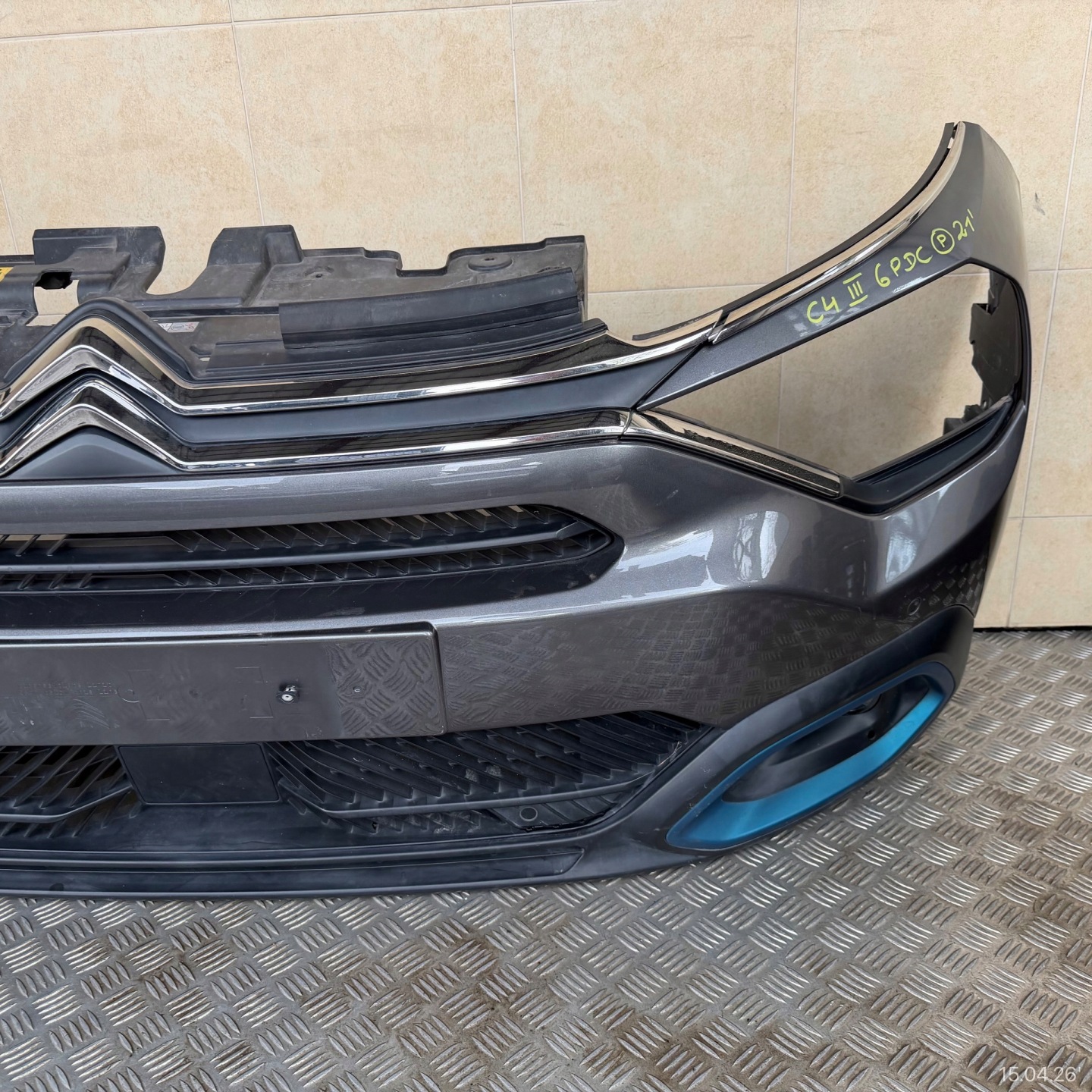 front bumper complete CITROEN C4 III 2021 ROK 6 PDC