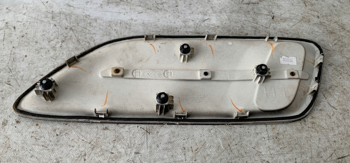 grid grille bonnets right KIA STINGER