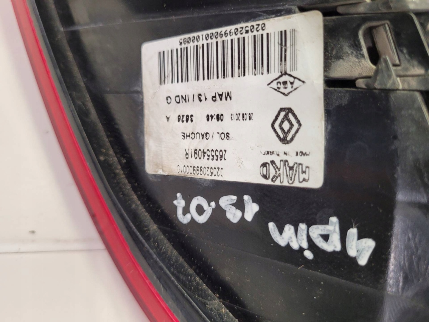 light rear left side Renault Clio 4 facelift 2019 265554091R