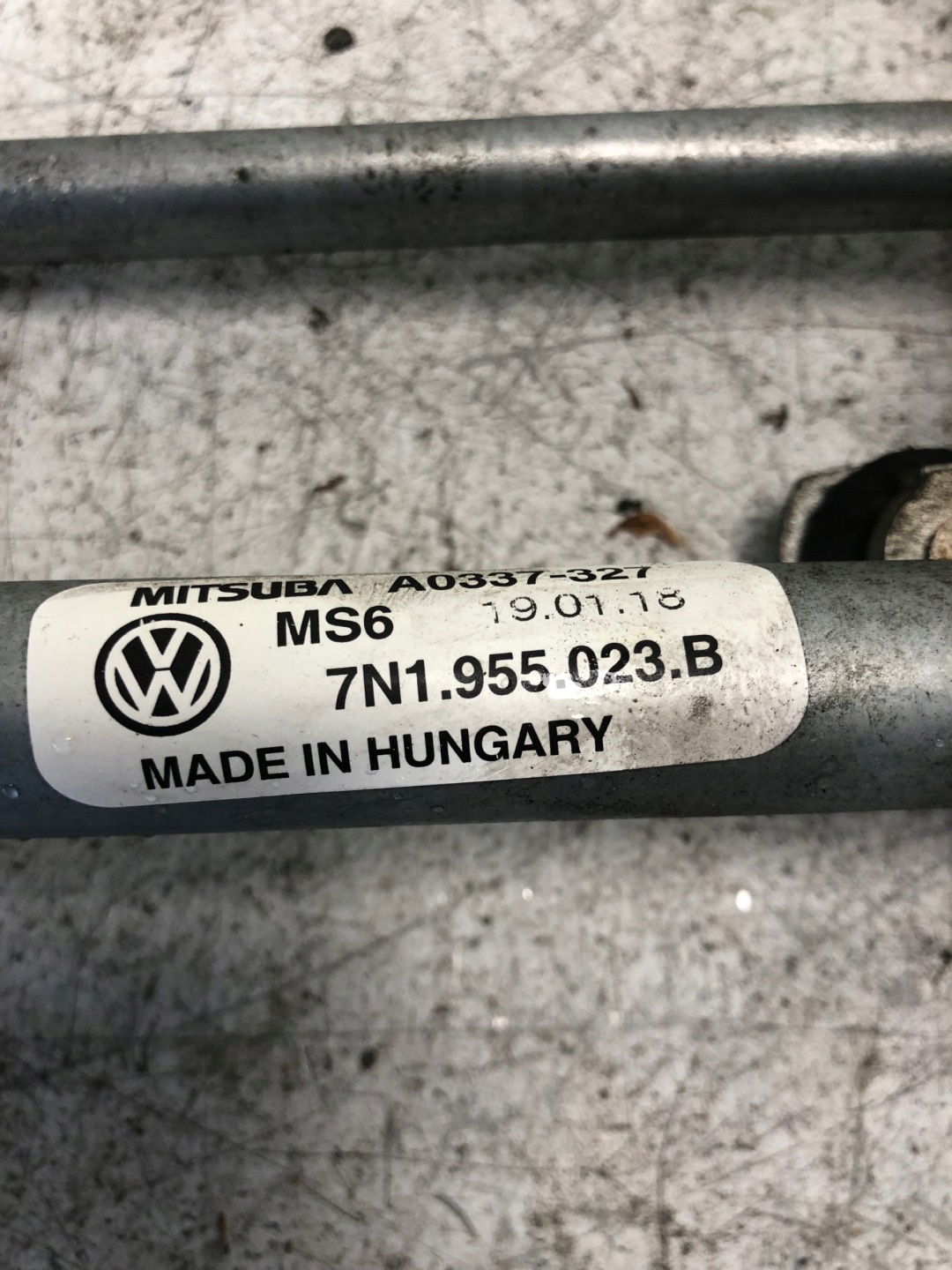 Wischergestänge VW SHARAN 7N1955023B