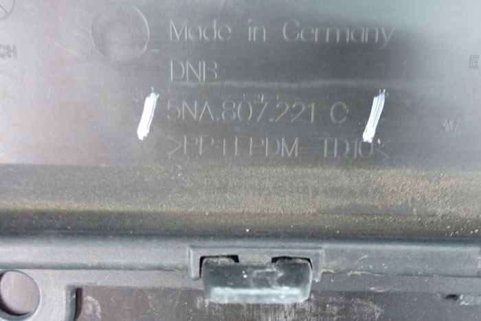 VW TIGUAN II LIFT 20- front bumper front