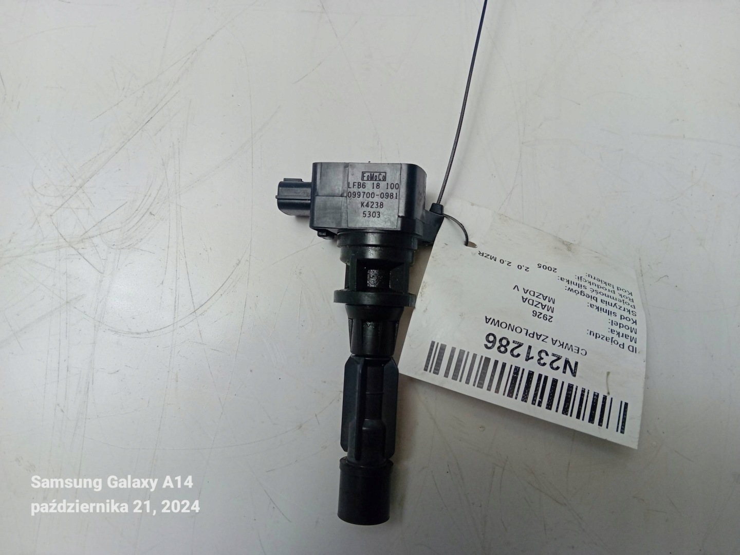 coil ignition 099700-0981 2.0 MAZDA 5 and CR
