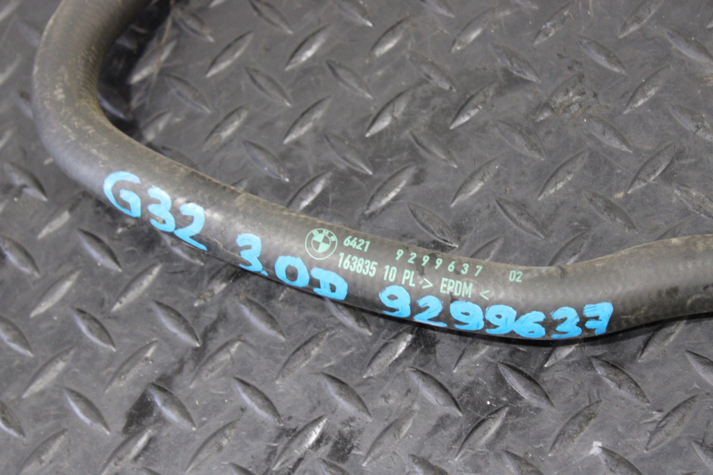 crijevo prijenos vode BMW 6 GT G32 m-paket 9299637