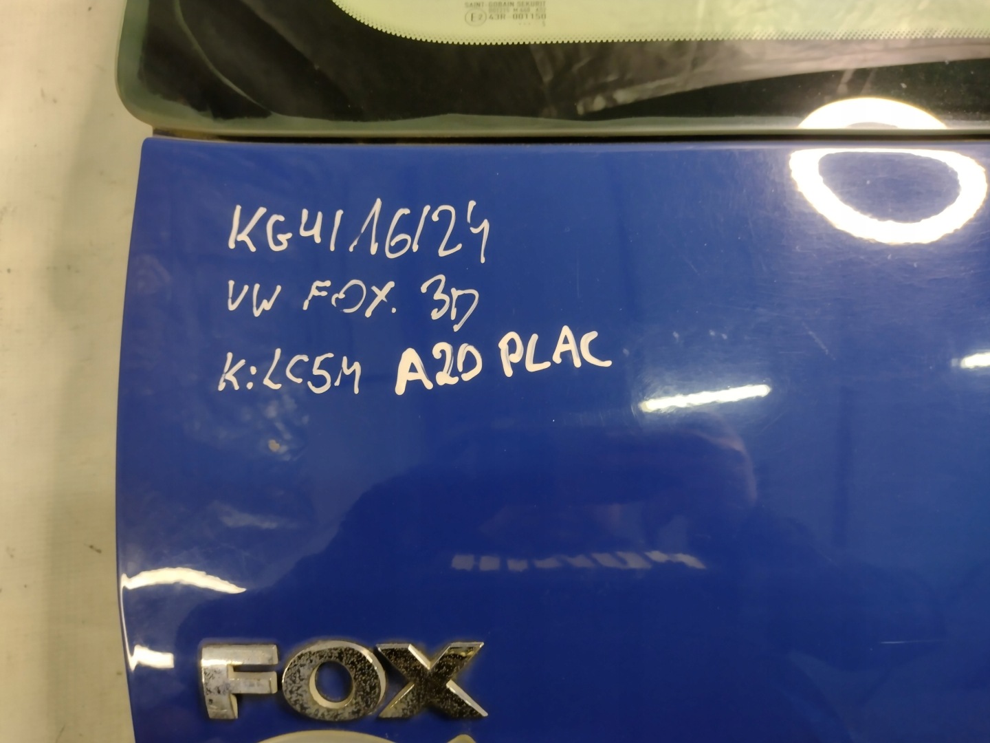 trunk door boot Volkswagen Fox 3D k: LL5M