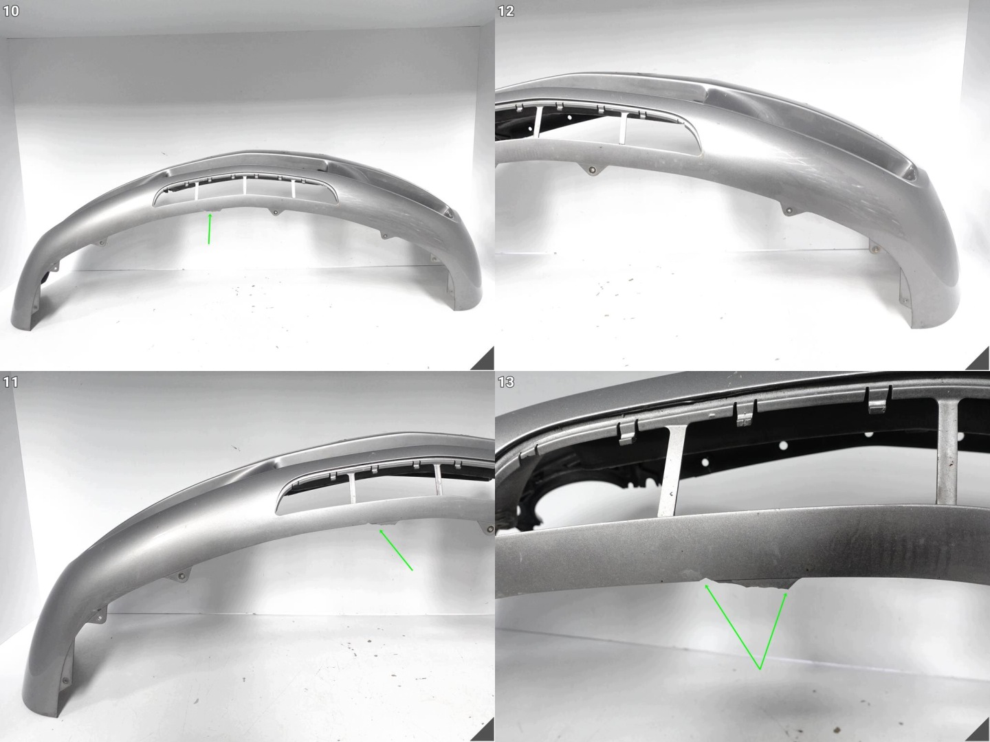 BENTLEY CONTINENTAL GT GTC COUPE 3W8 03-08 bumper front ( 6xPDC washers )