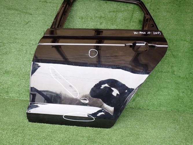 VW POLO 2G 17- door left rear. rear part