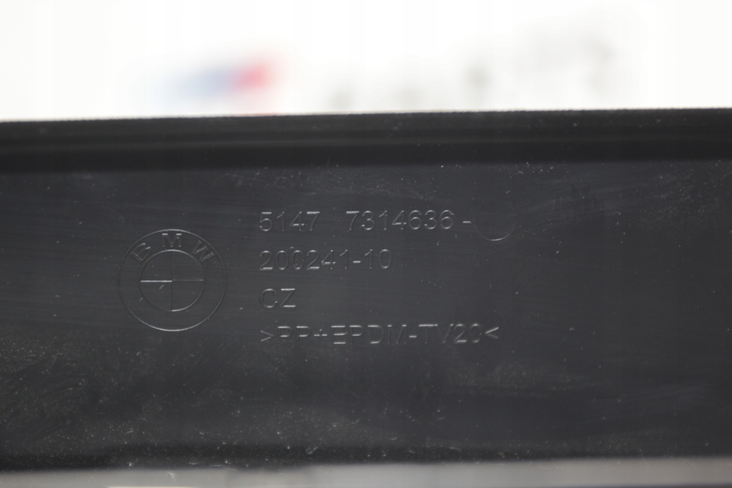 BMW F36 cover mouldings bonnet boot 7314636