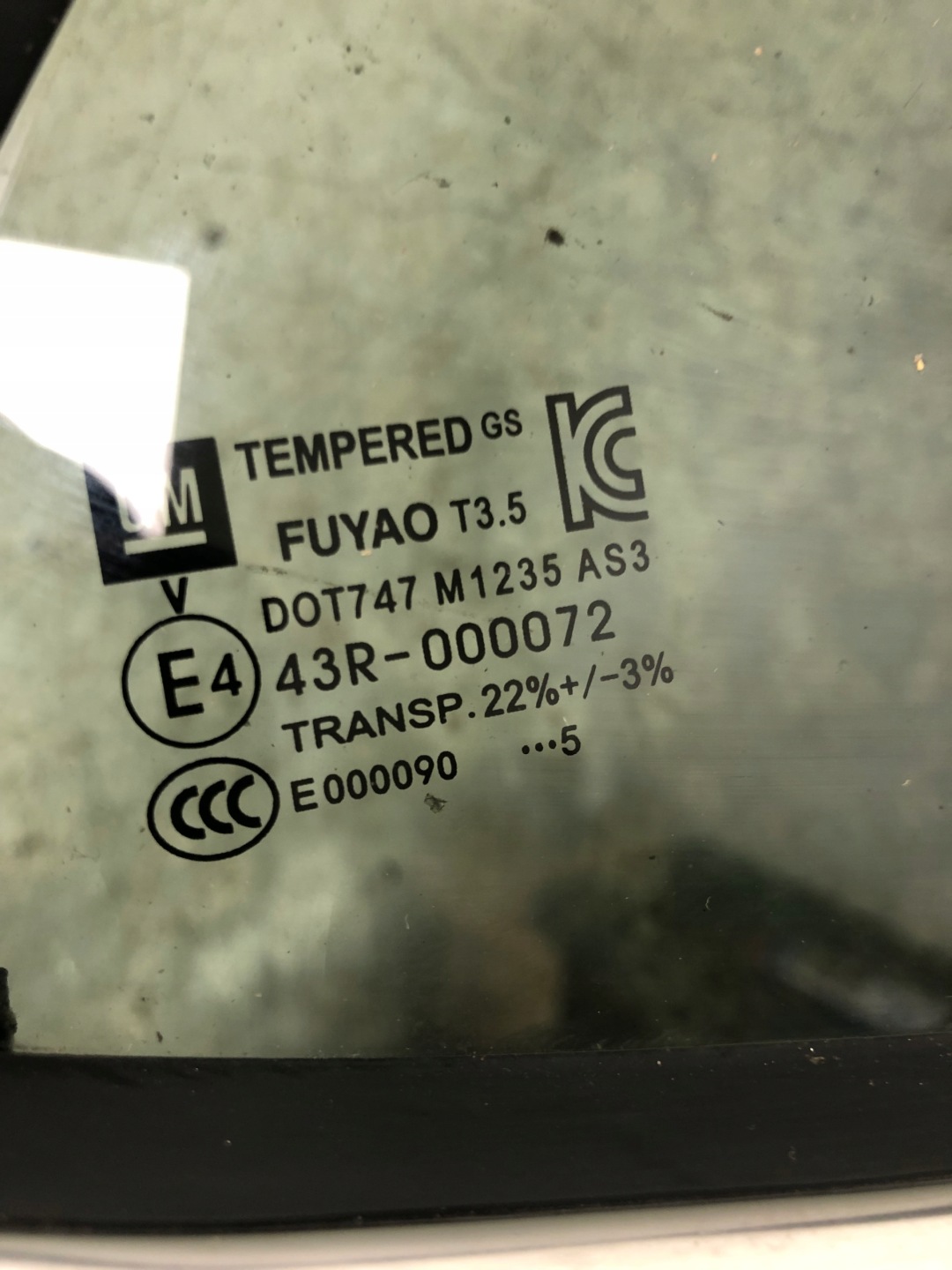 window door right rear part AS3 OPEL MOKKA
