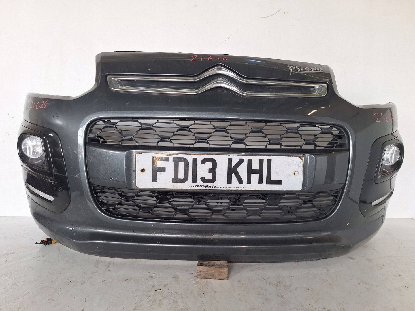 CITROEN C3 PICASSO LIFT 12-15 bumper + LED