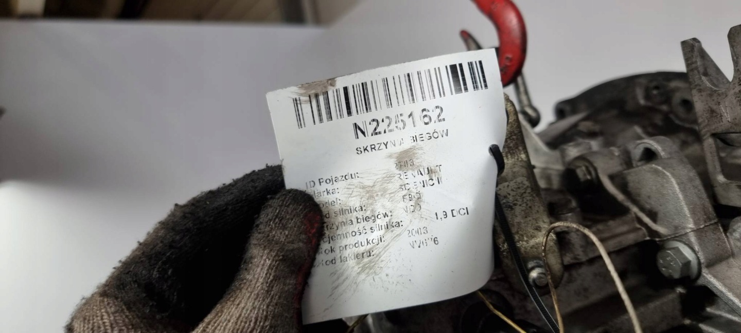 gearbox, ND0 RENAULT SCENIC II