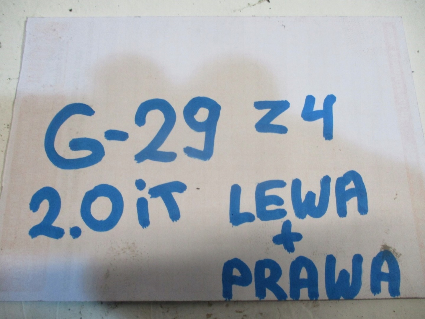 caliper calipers BMW Z4 G29 2,0 IT