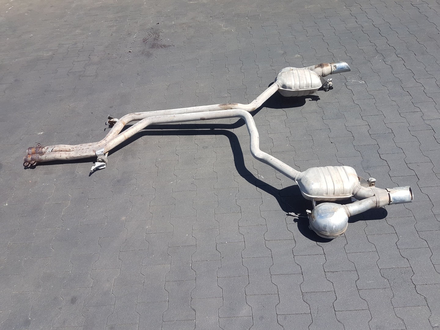 Complet Échappement AUDI A6-C7 2013 3.0 TDI 4G0131775 4G0253611N