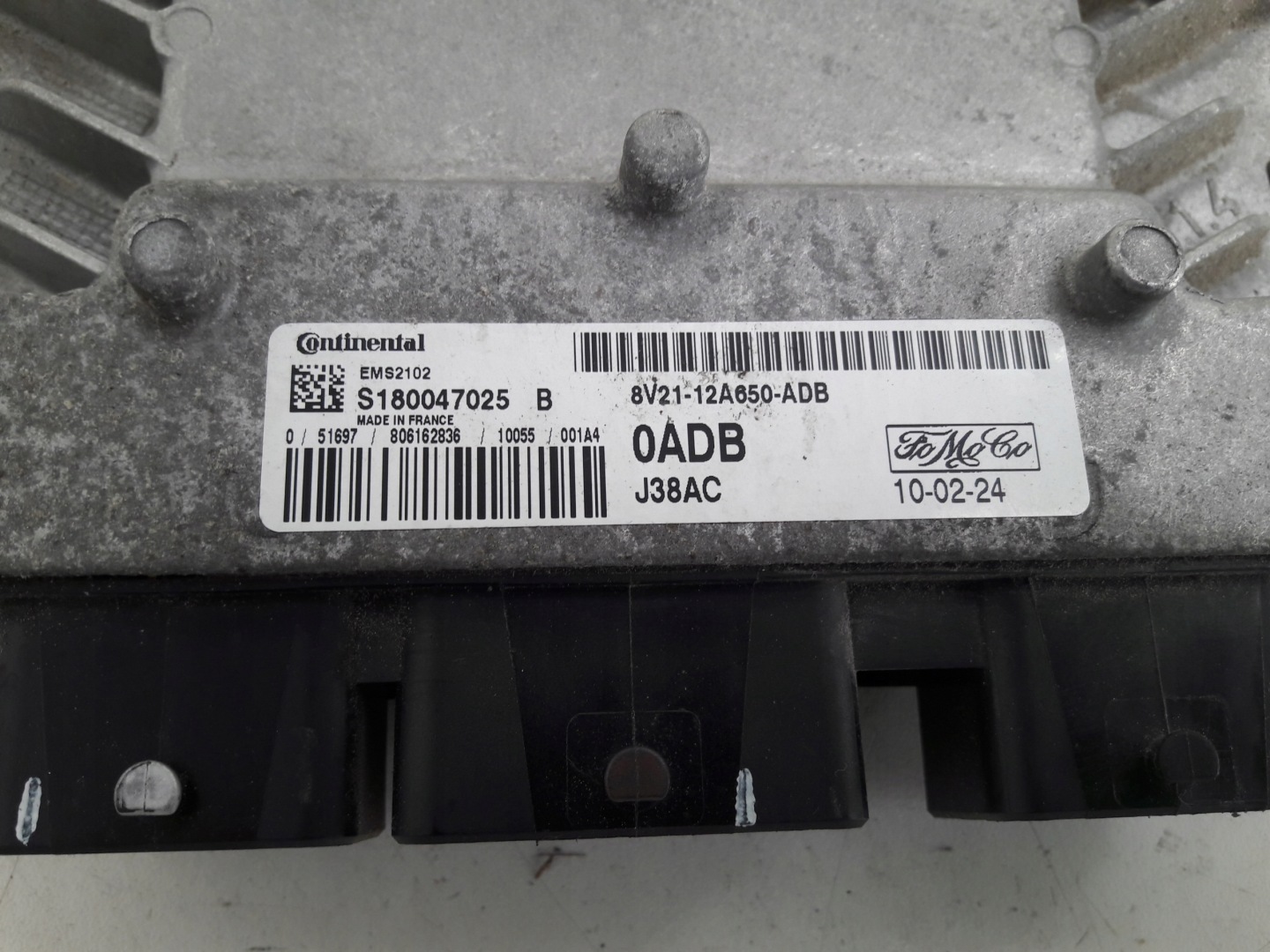 computer Motore 8V2112A650ADB Ford Fiesta MK7