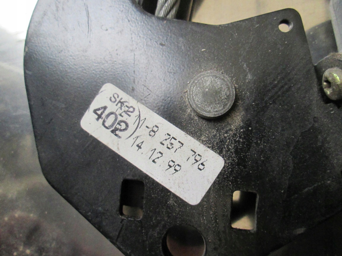 BMW 5 E39 adjuster supports adjusters PASOW right