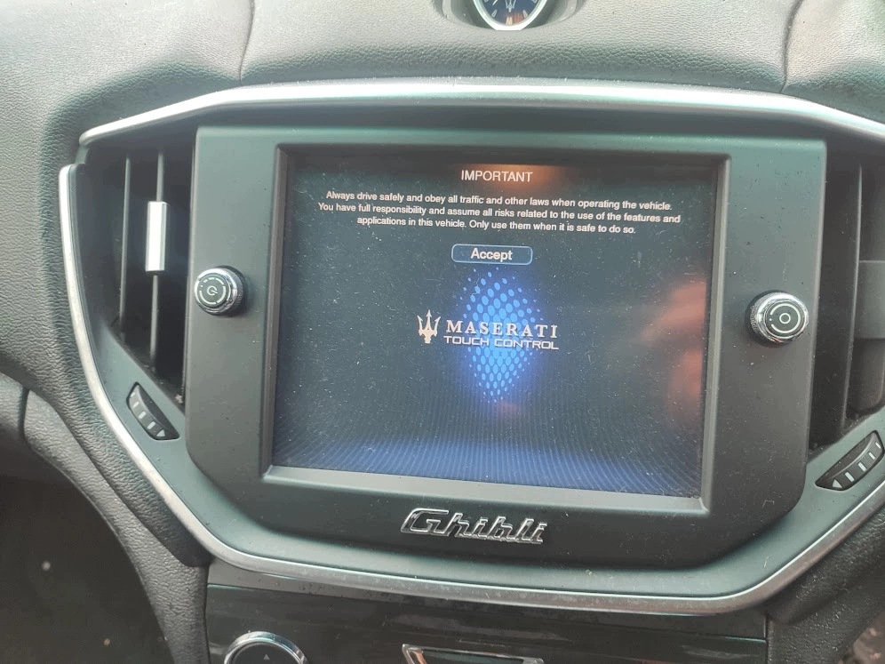 Écran Navigation MASERATI GHIBLI III (2013-2017) 68212905AA