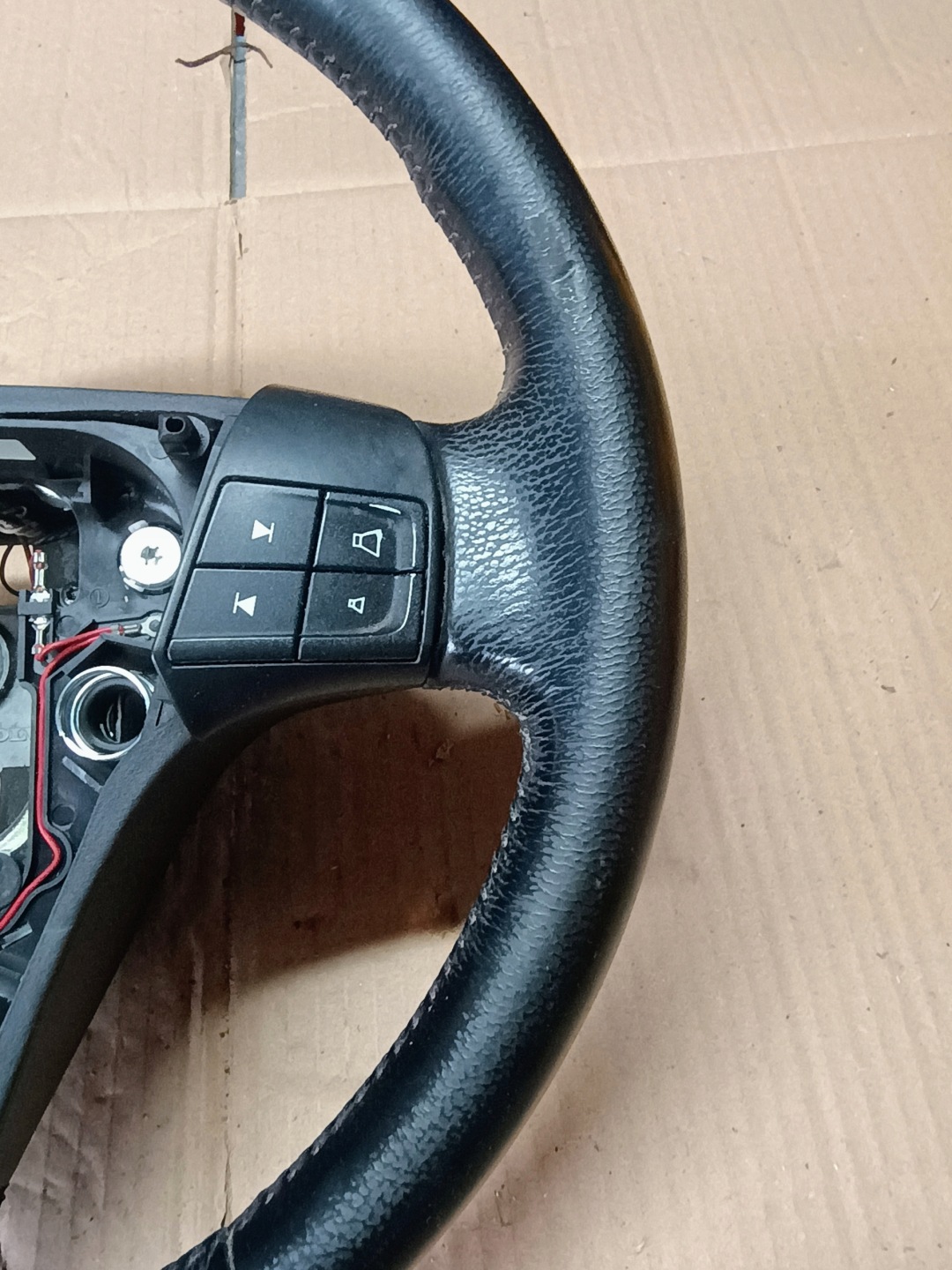 steering wheel, leather MULTIFUNKCJA VOLVO V50