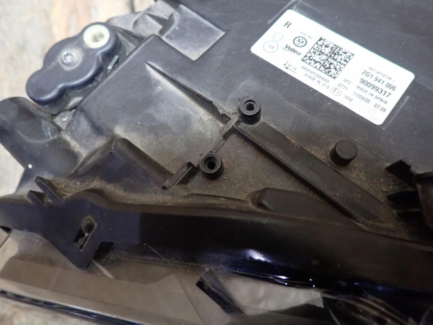 light right REFLEKTOR right VW POLO 6 2G 2017-2021R 2G1941006
