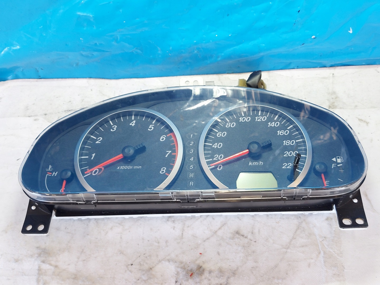 dials clock MAZDA 2 1.4 MZI 3M7110849BC