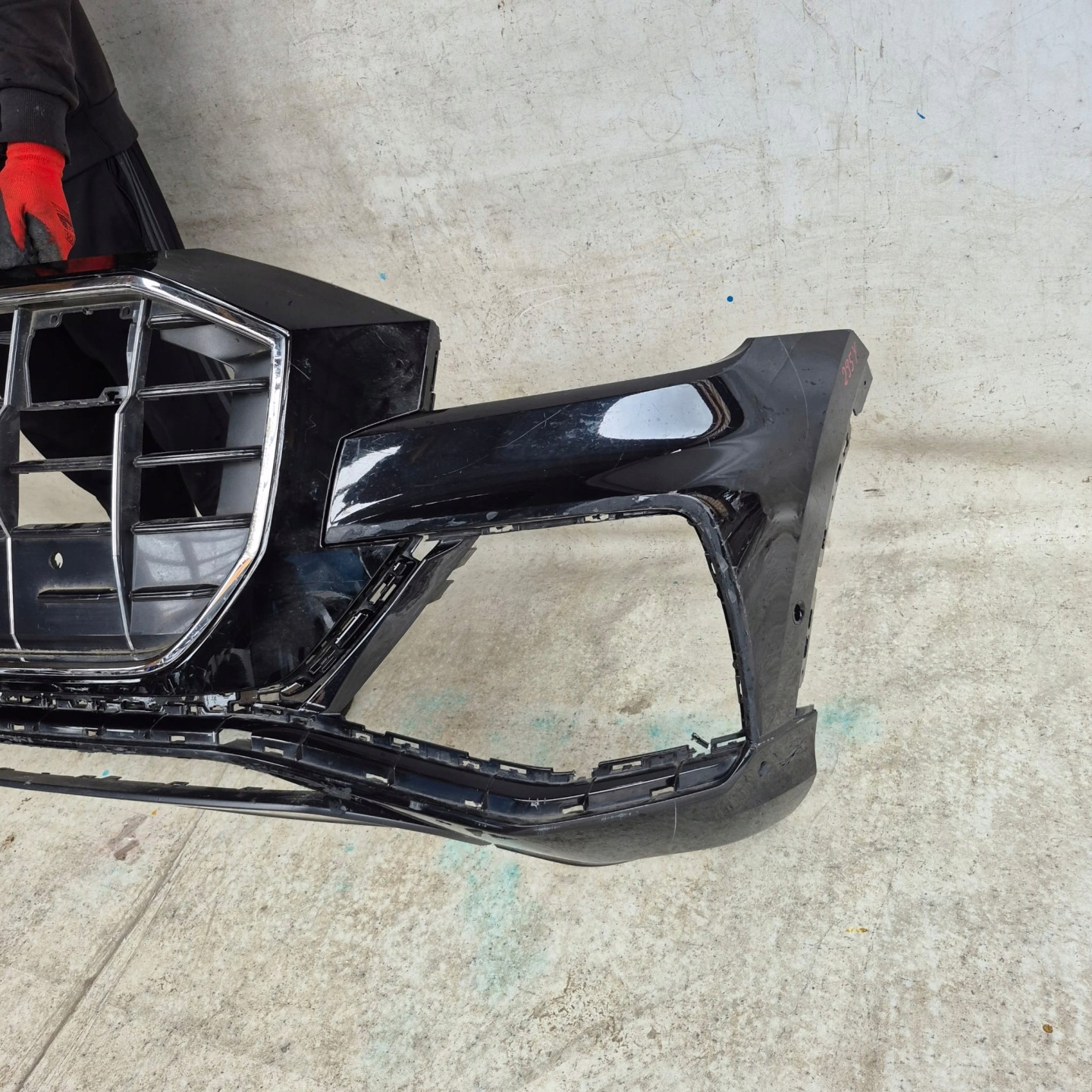 AUDI Q8 S-LINE 18-23 bumper front front PDC