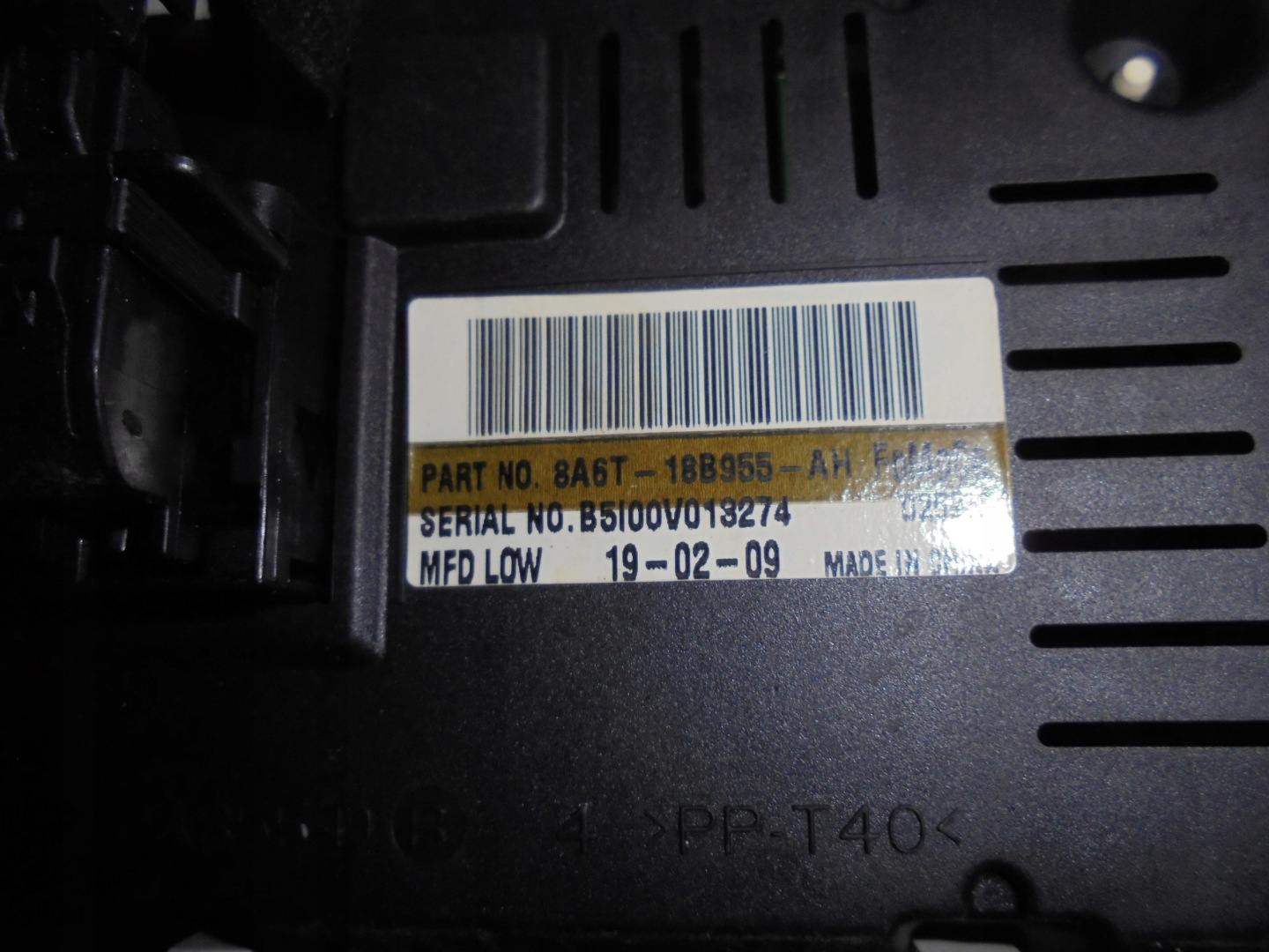 FORD FIESTA MK7 DISPLAY 8A6T-18B955-AH