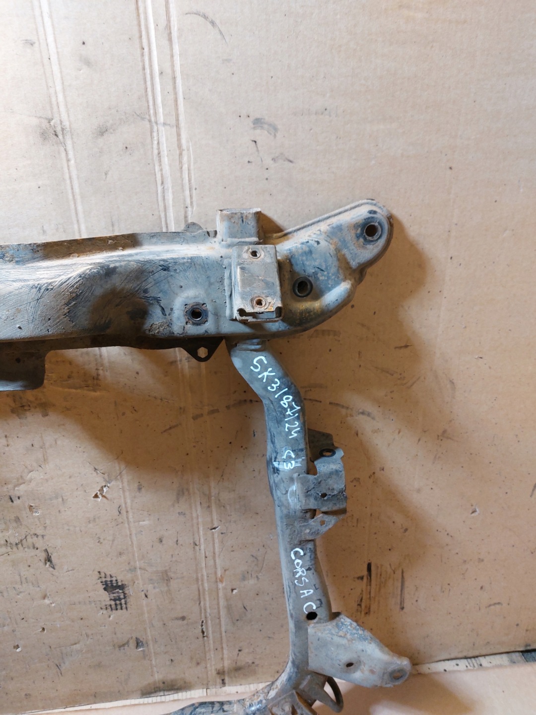 axle beam axle beam front OPEL CORSA C