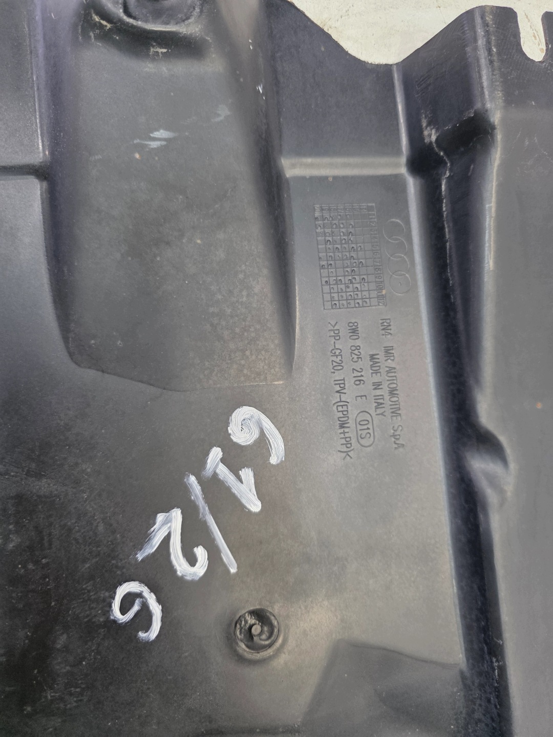 Blende Abdeckung Unterfahrschutz heck AUDI A4 B9 8W0825216E 61/26