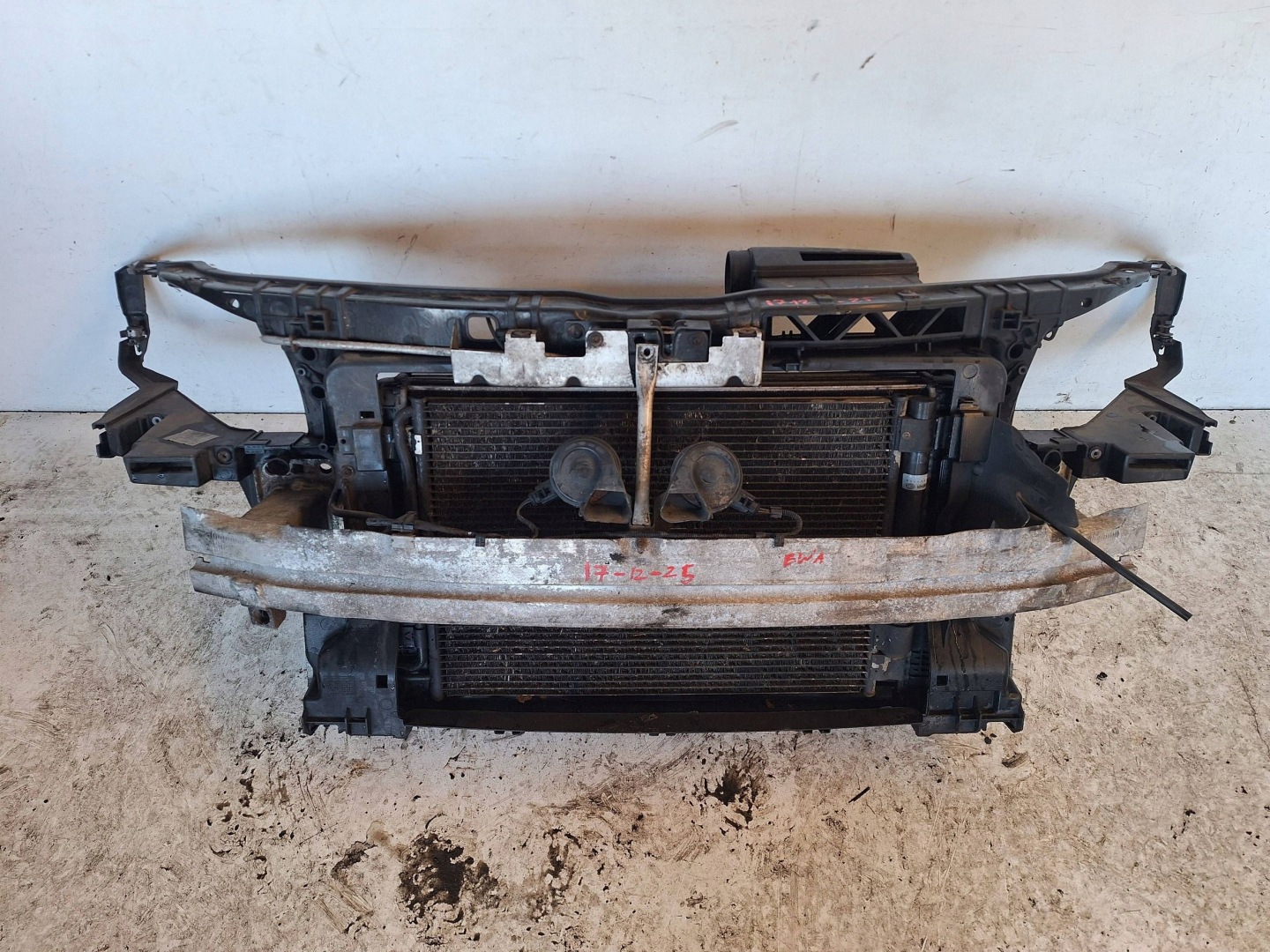 AUDI TT 8J 06-14 support panel for radiators 2.0 TFSI