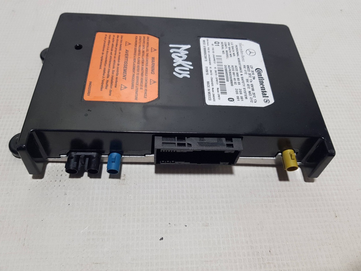 Mercedes ML W166 X166 GL GLS W222 module control unit Bluetooth 2229006003