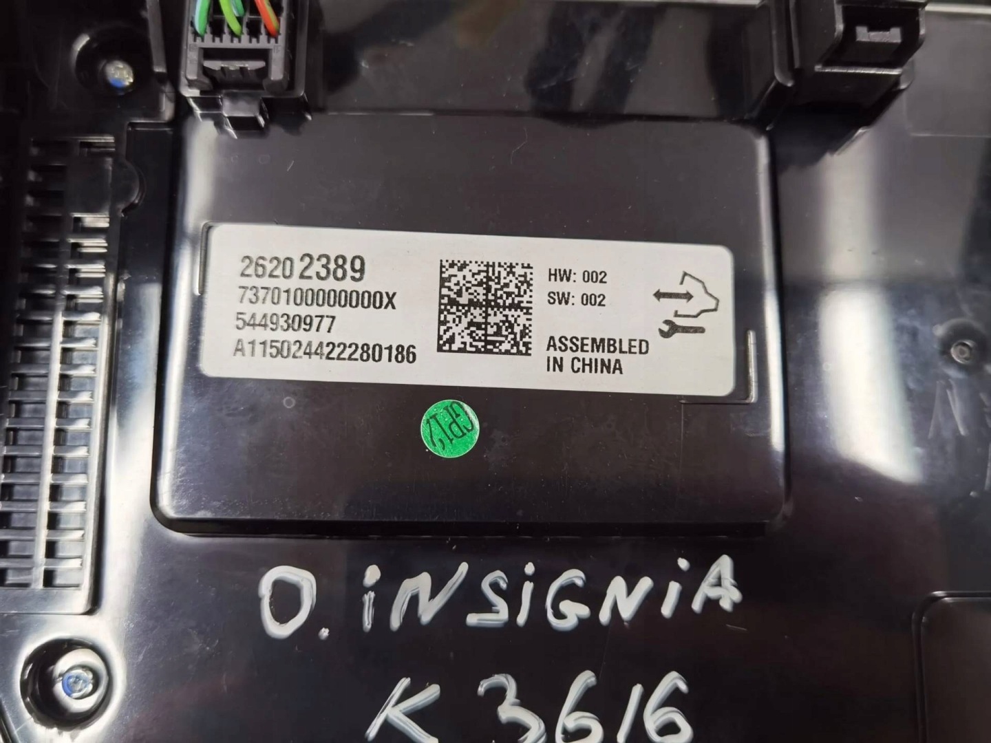 display multimedia Opel Insignia A facelift 2015 26202389