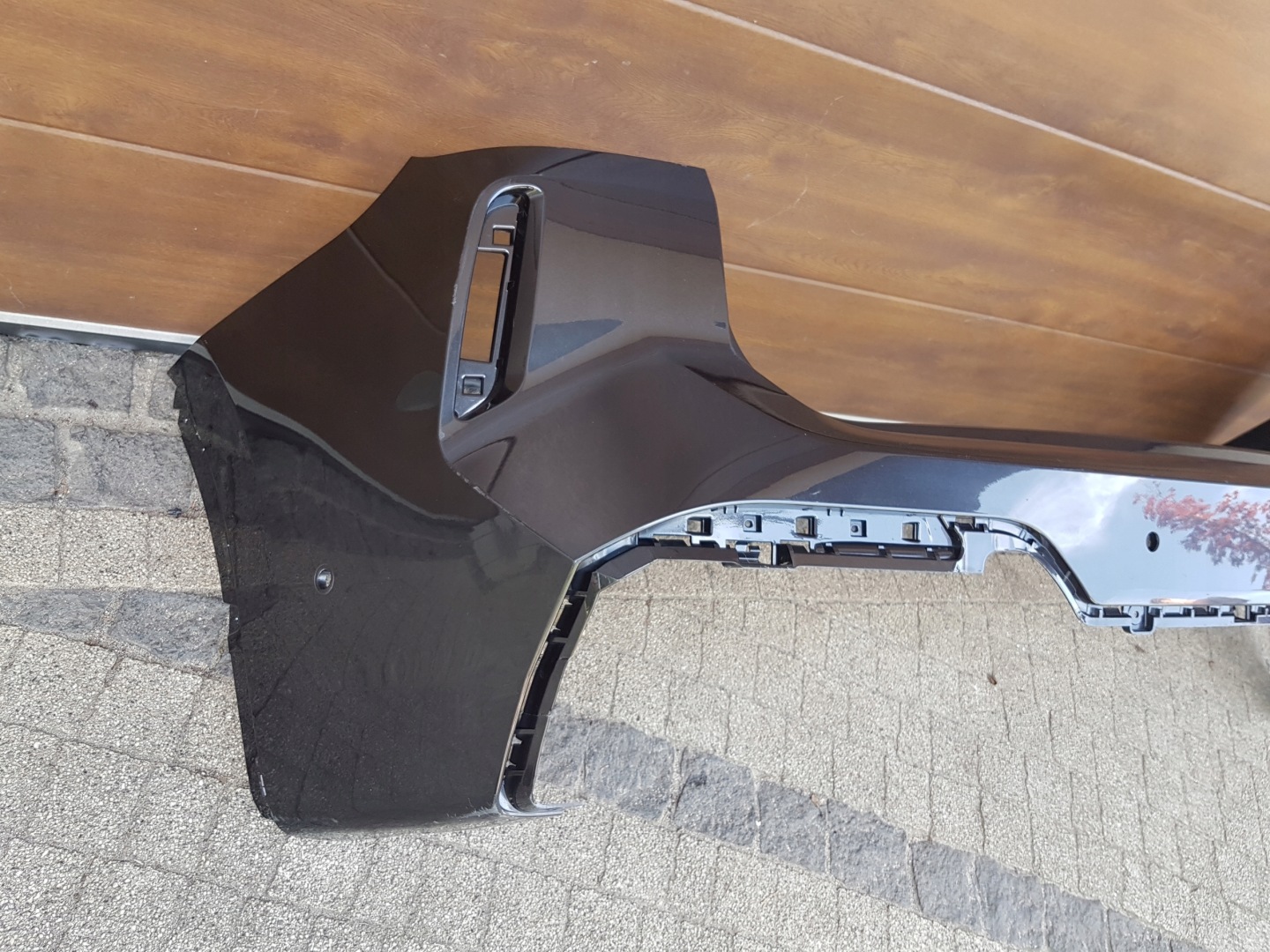 bumper rear BMW IX3 G08 LCI m-packet