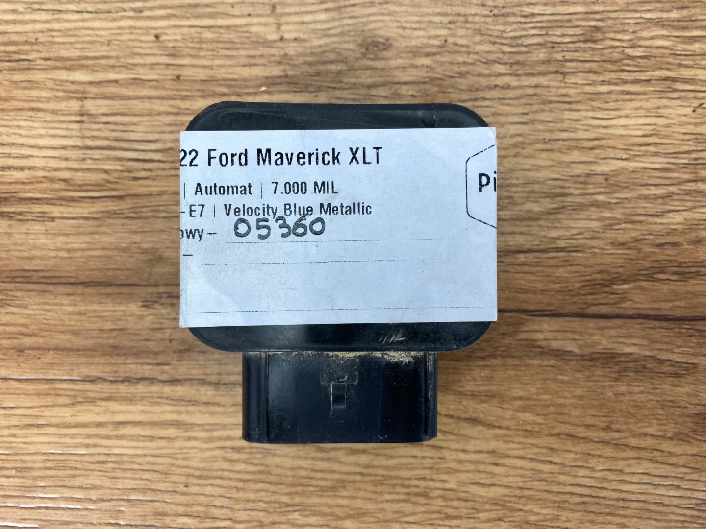 Relais pompy Carburant Ford Maverick 2022+ USA