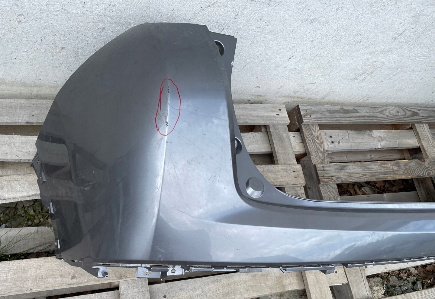 MITSUBISHI ECLIPSE CROSS 2018 - bumper rear part rear part upper PDC