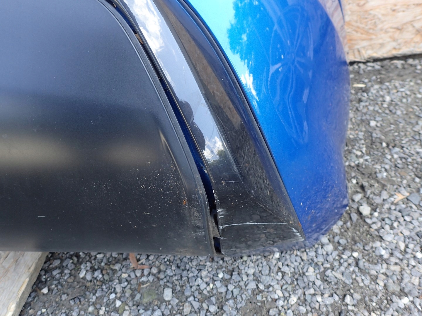 bumper rear part rear AUDI Q2 81A 2016