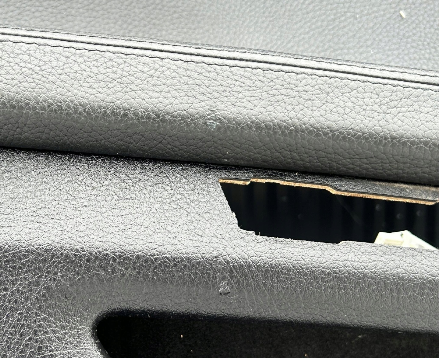 side door left front BMW 7 F01 leather black DAKOTA