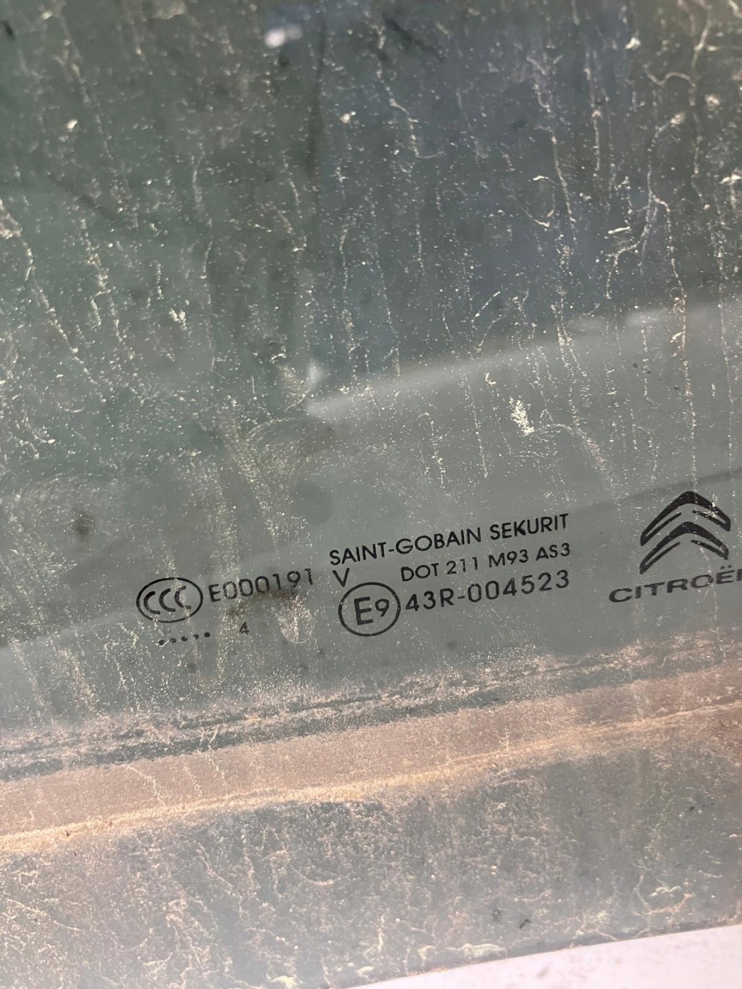 window door right rear part CITROEN C4 PICASSO II 14 ROK