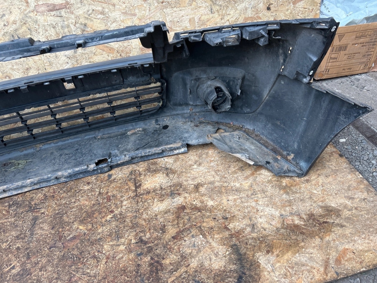 bumper front front Fiat Scudo Jumpy Expert II lift