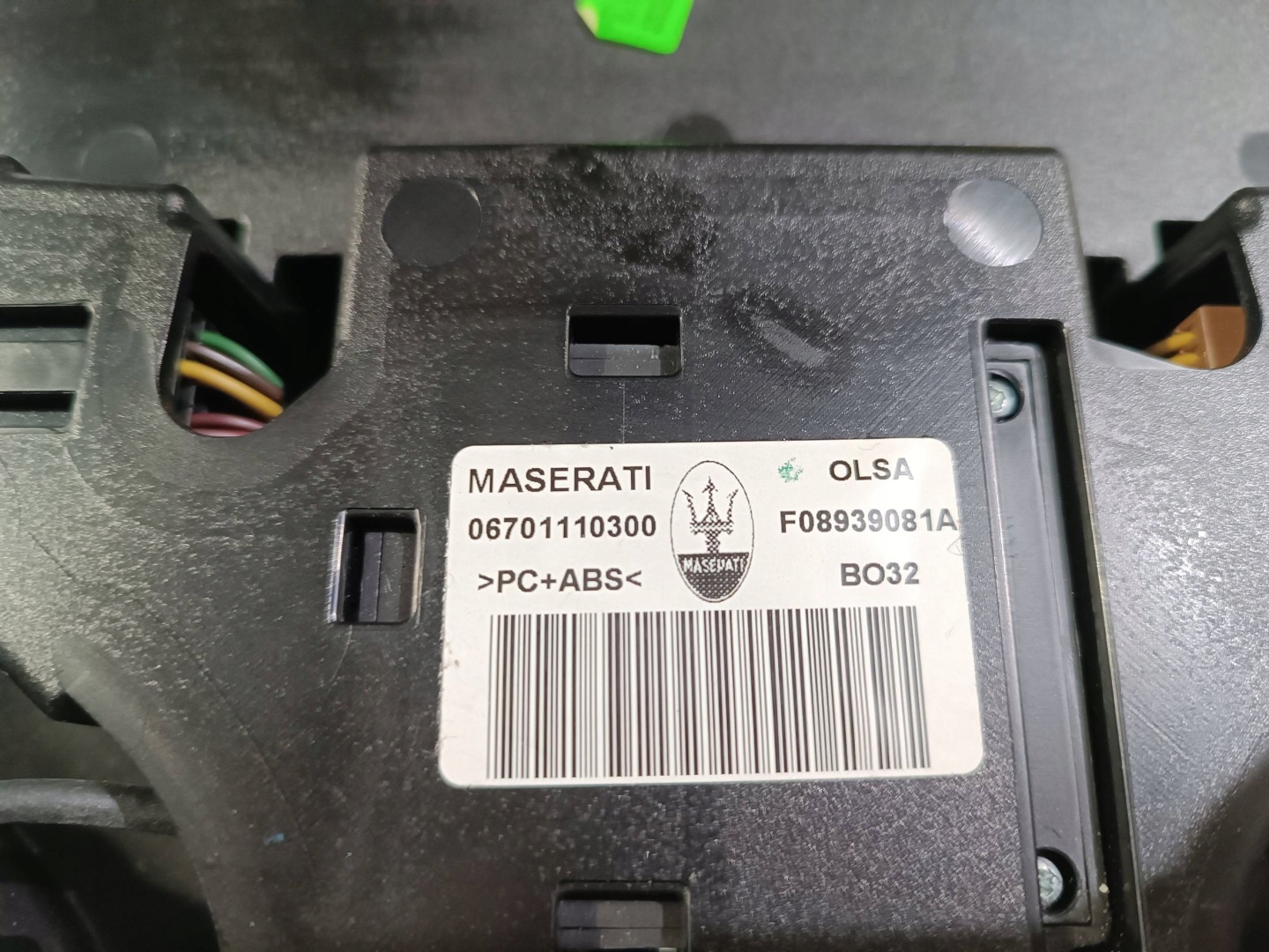 light panel of the roof front front Maserati Ghibli SQ4 2013