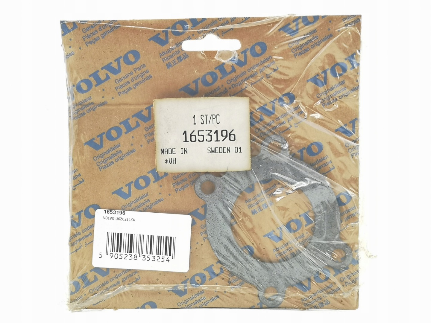 gasket header pipe VOLVO R/SR1400/1700/1900 / 1653196
